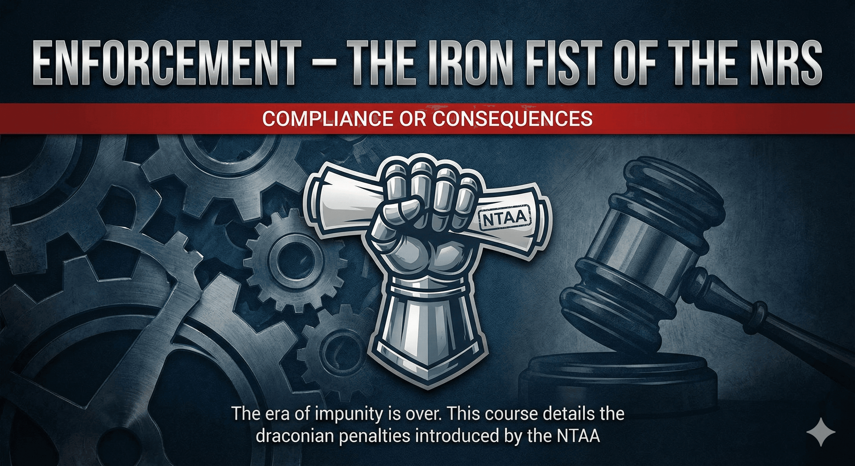 Enforcement – The Iron Fist of the NRS